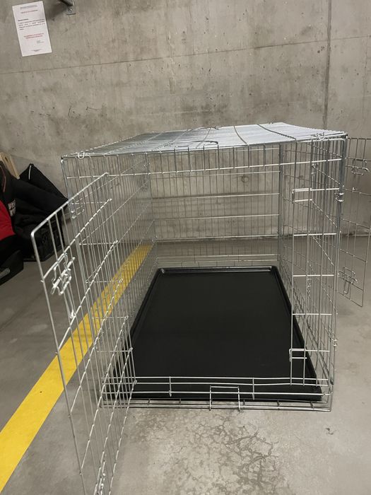 Klatka kennelowa kojec transporter box dl. 110 cm