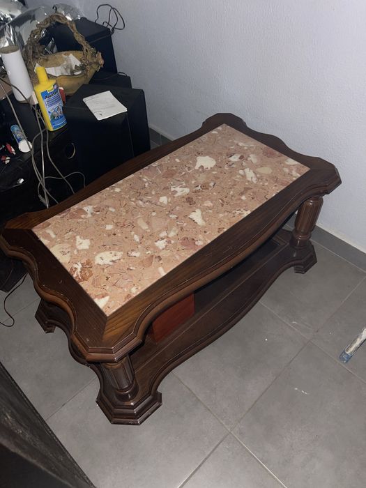 Mesa de sala baixinha