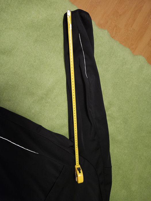 Bluza rowerowa i do biegania czarna sportowa