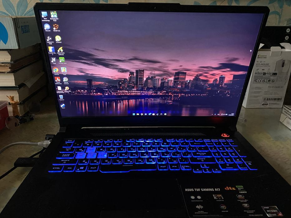 Ноутбук ASUS TUF Gaming A17( проблема с клавиатурой )
