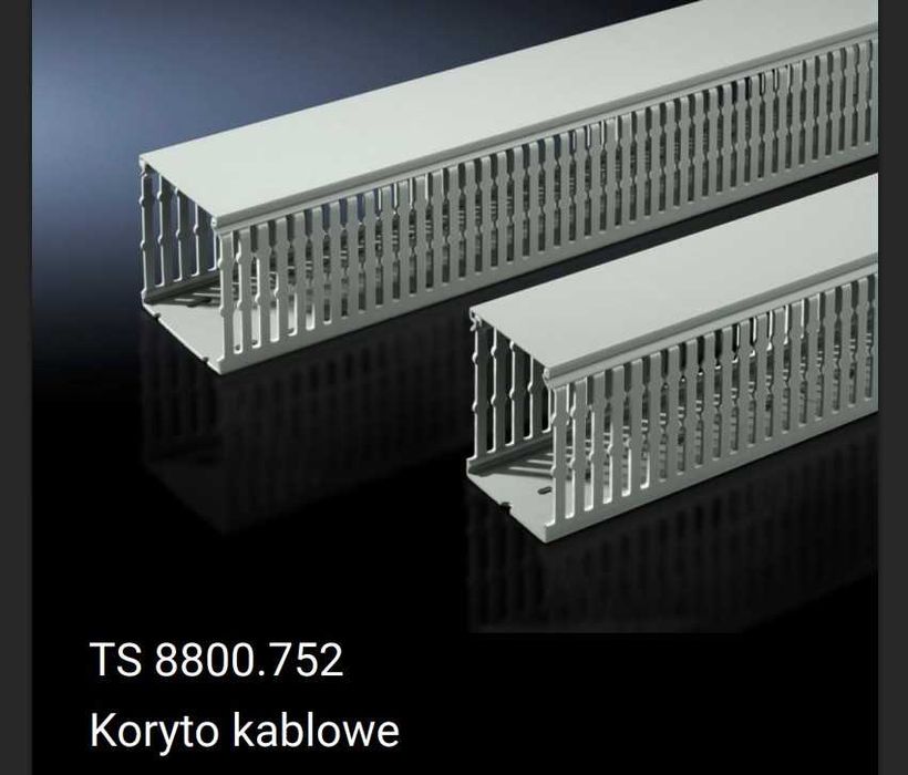Rittal markowe koryto kablowe kanał grzebieniowy listwa Nowe