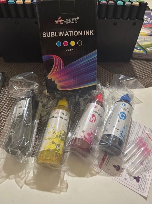 Tinta de sublimação selada