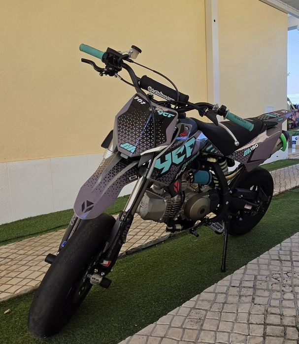 Pit bike supermotard YCF Daytona 190 6 horas nova