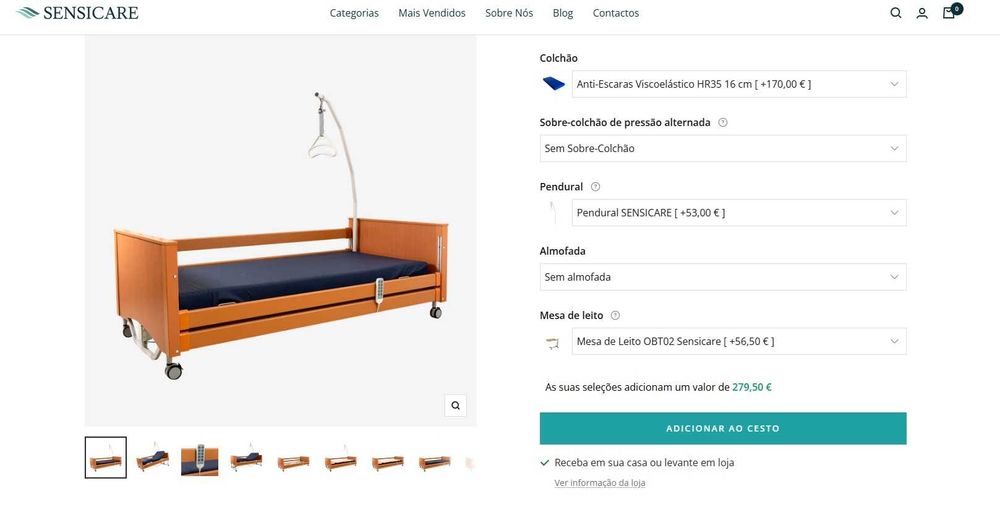 Cama Articulada 34 meses de garantia como nova