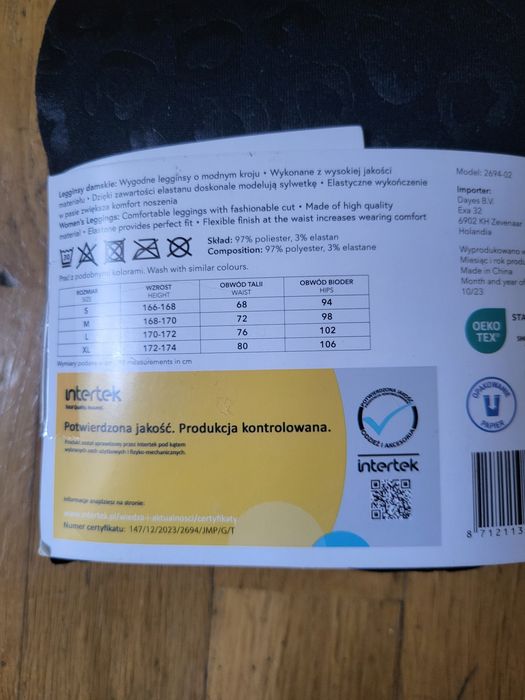 12 Legginsy damskie