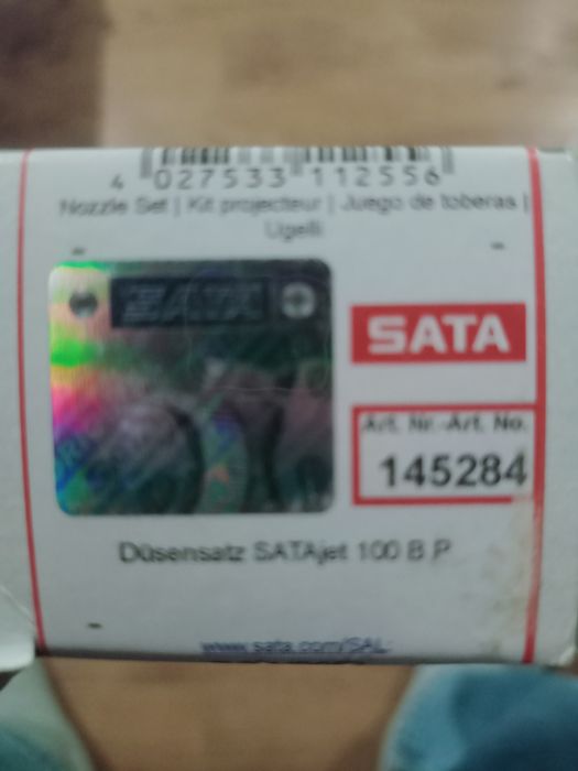 Komplet  naprawczy Orginalny Nowy Sata Jet  100 B P