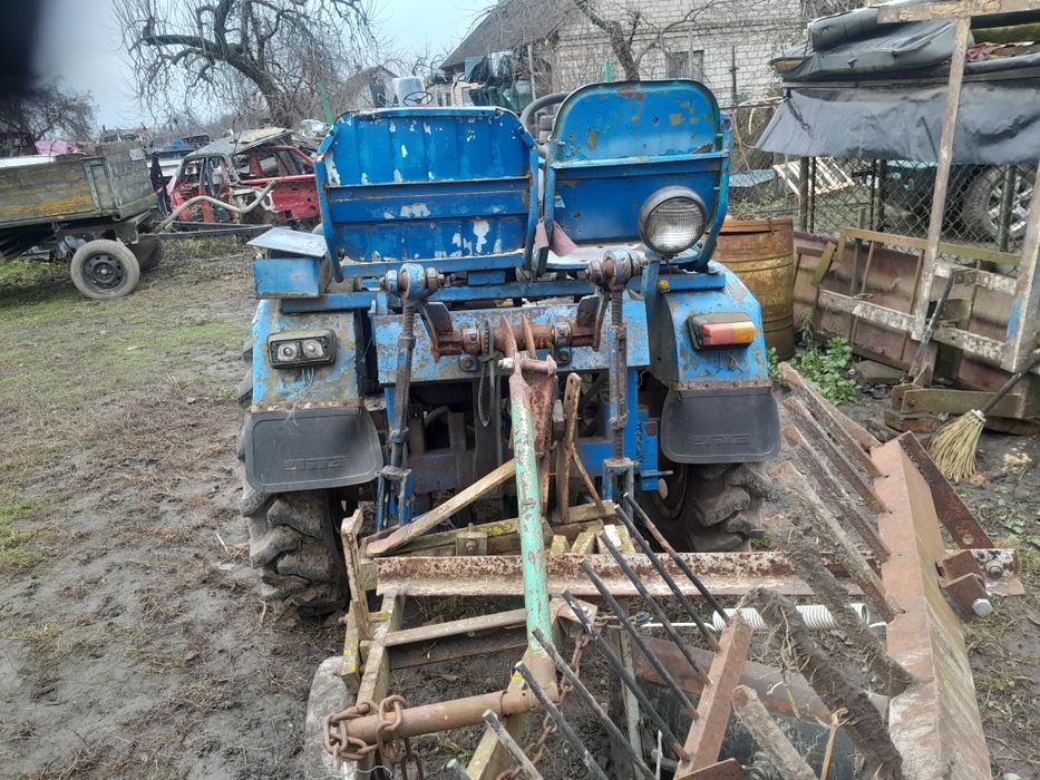 Трактор мінітрактор саморобний