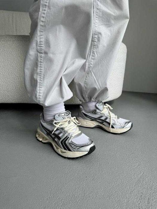 ‼️Останні Розміри / Без Передоплати‼️Кроссовки Женские Asics Gel-Kayano14 White Black/Жіночі Кросівки Асікс