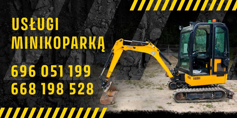 Usługi minikoparką