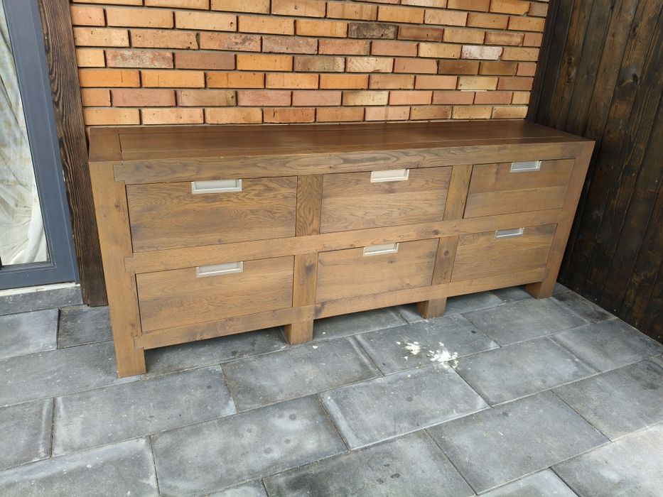 Komoda dębowa / meble Leszkowice