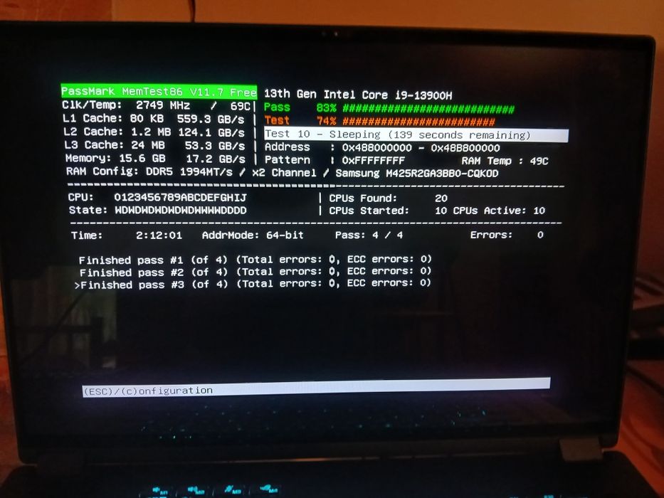 Samsung 16GB DDR5 4800MHz SO-DIMM