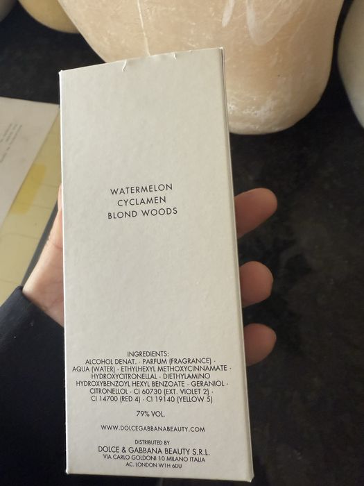 Perfume Dolce Gabbana