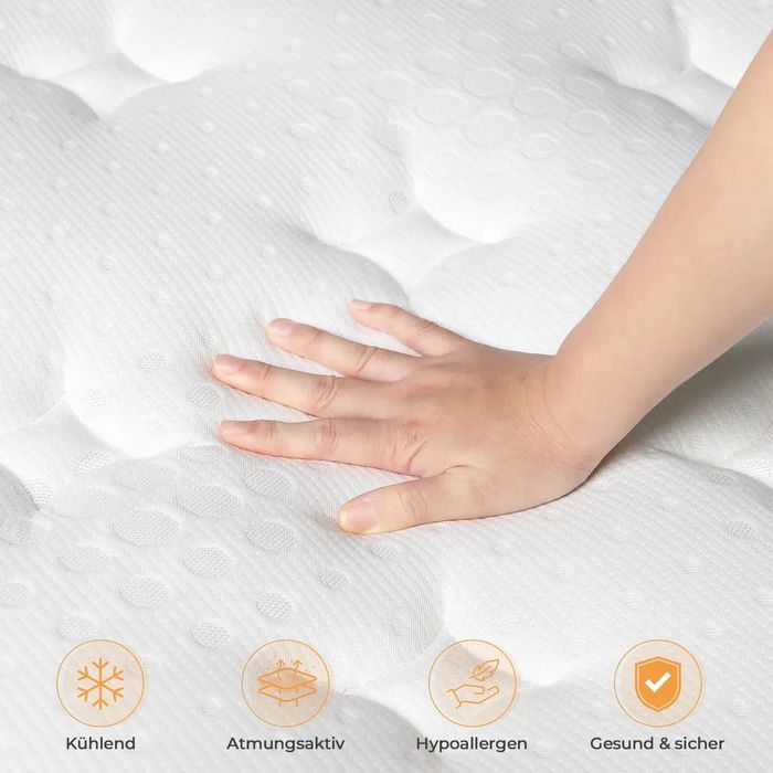 Materac kieszeniowy Vesgantti 7-strefowy ortopedyczny  sprężynowy