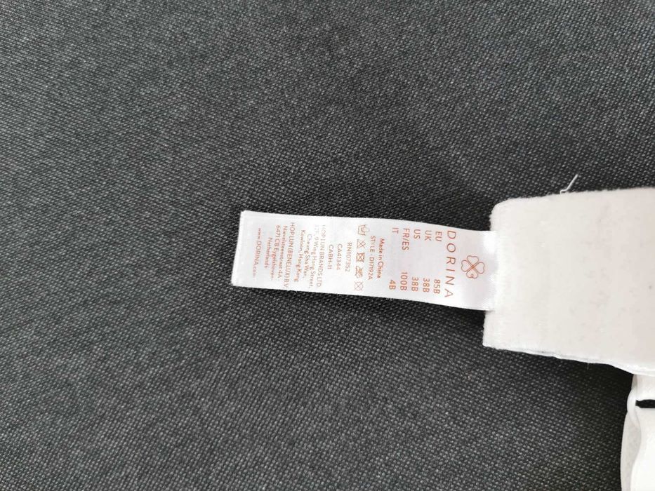 Nowy biały biustonosz stanik Dorina 85B TK Maxx