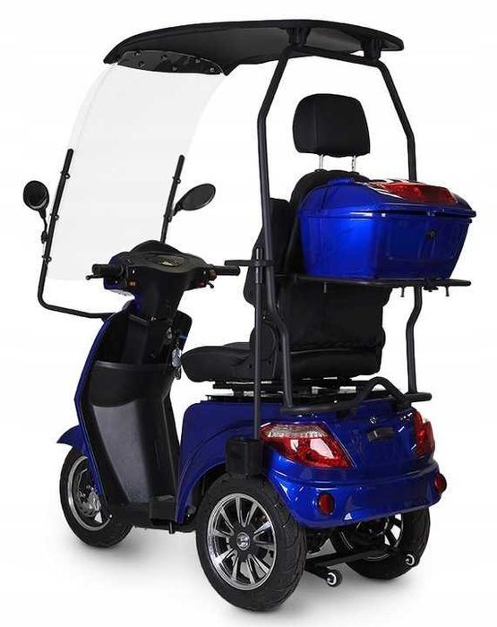 Skuter inwalidzki elektryczny Trójkołowy dla seniora Medilife TRIP