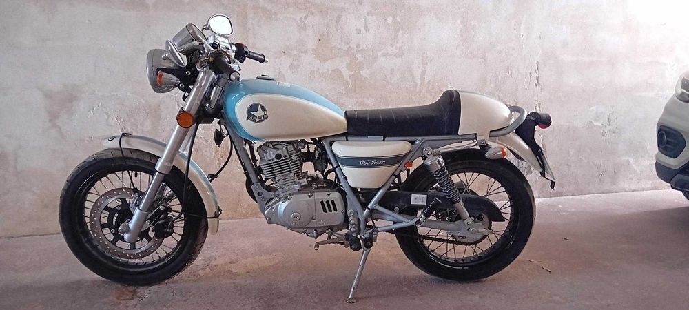 Mash Café Racer Blue 125cc | 2016 | Apenas 479 Km