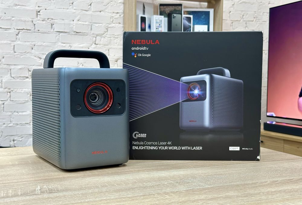 Проєктор Anker NEBULA Cosmos Laser 4K Projector Android TV 10