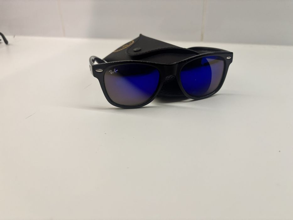 Okulary przeciwsłoneczne new 100%  rb UV plus skórzane etui