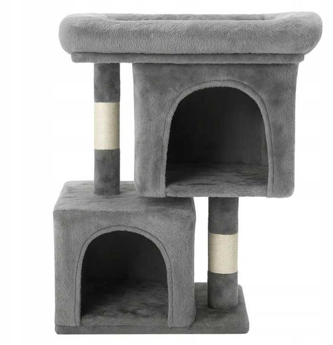 Drapak Dla Kota Wieża Legowisko Do Leżenia Domek Budka 2 Poz. Tunel