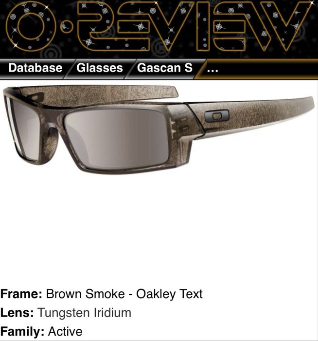 Oakley Gascan S original