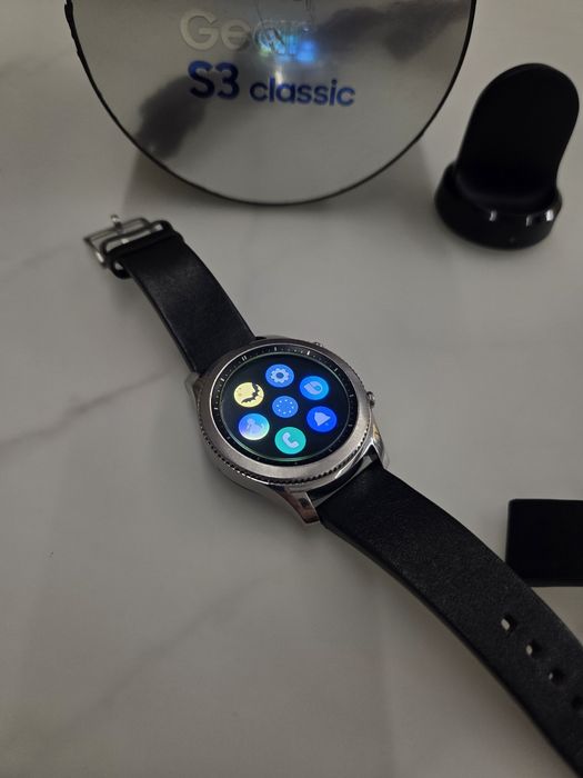 SAMSUNG Gear S3 Classic - smartwatch - super stan!