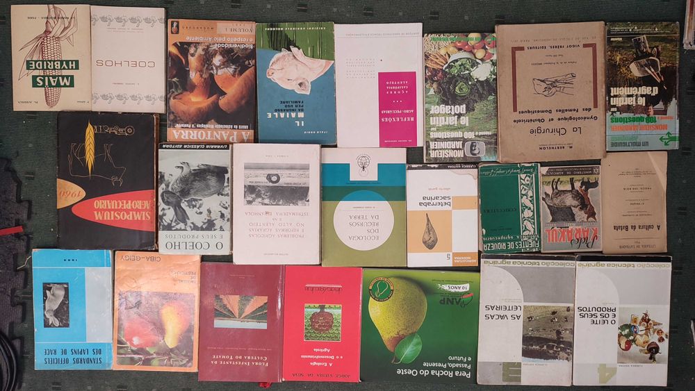 Lote livros Agricultura e Pecuária