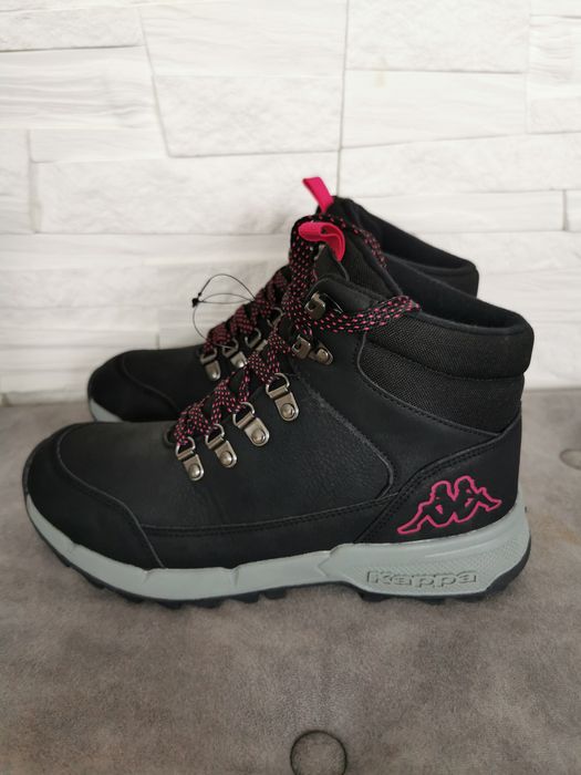 Damskie nowe buty trekkingowe Kappa trapery śniegowce r. 38