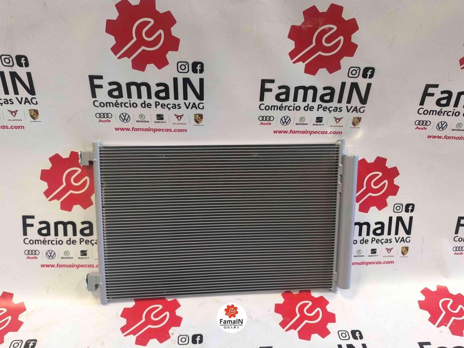 Radiador do condensador do ar condicionado FIAT 500