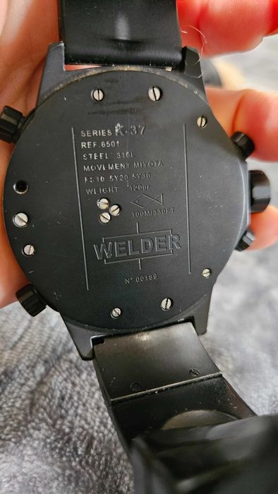 Relógio Welder by U-Boat K37 Chronograph Relógio Masculino   K37-6501