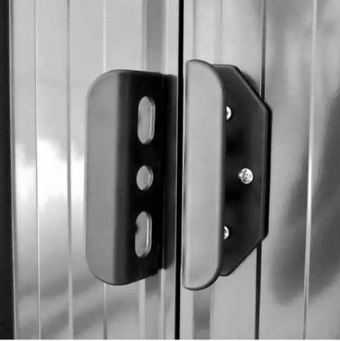 Domek Narzędziowy Schowek na Narzędzia Ogrodowy Szopa 238x126x181 cm