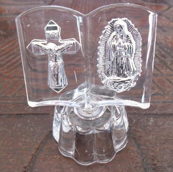 Moldura Religiosa em Cristal - Jesus Cristo e Outras