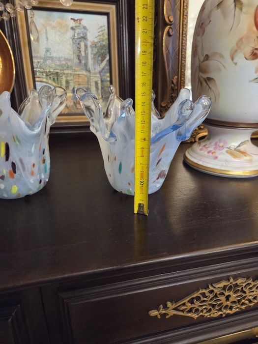 Jarras em vidro murano