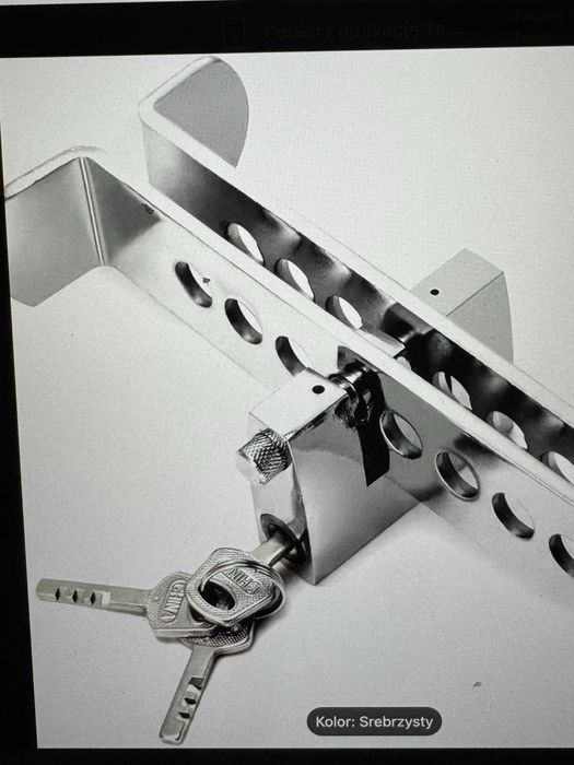 Blokada hamulca,sprzęgła