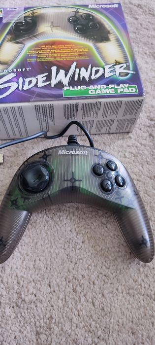 Gamepad Microsoft SideWinder USB (com caixa completa)