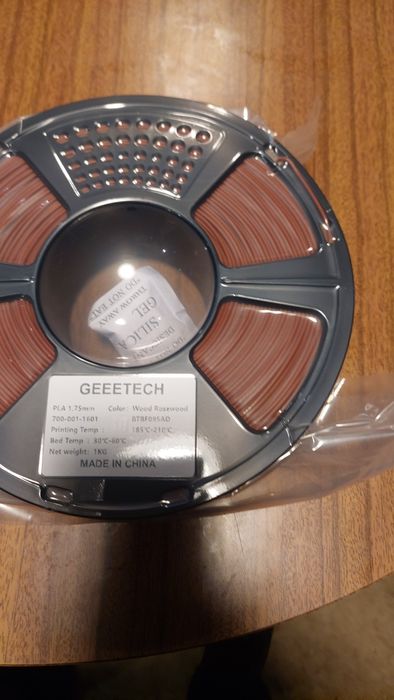 Filamento pla wood e marble