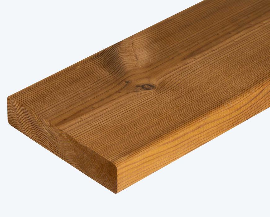 Deska tarasowa termo sosna 26x117 mm – gładka, klasa A/B, Thermo-D