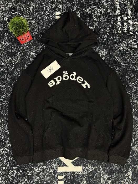 Sp5der & Young Thug Blue Hoodie | Худі Спайдер & Янг Таг Кофта балахон Панк Пінк Худак (Дроп -опт)