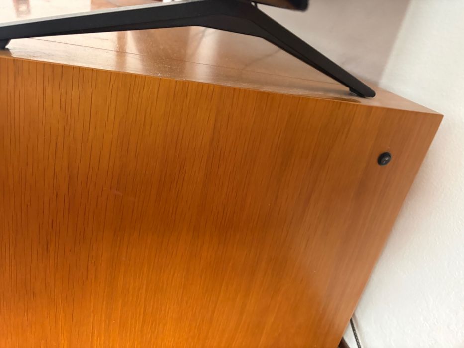 Móvel tv mesa de centro 2 móveis de parede