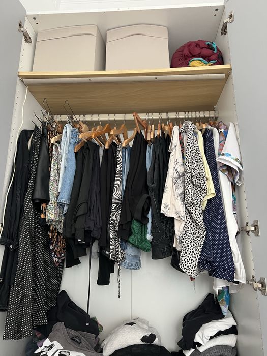 Roupeiro Pax Ikea c/ portas espelho