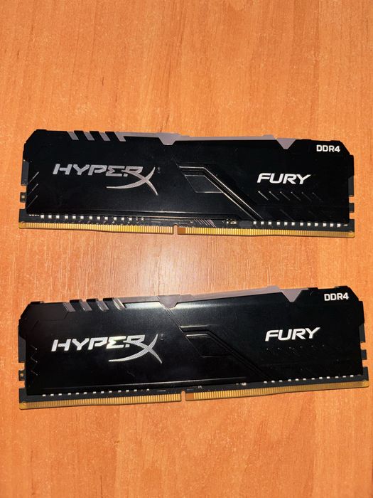 RAM HyperX Fury RGB DDR4 16 GB (2x8 GB) 2666 MHz