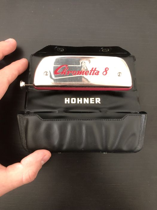 Хроматическая губная гармоника Hohner Chrometta 8 C (Германия)