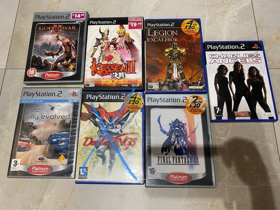 Gry na Ps2 6 sztuk
