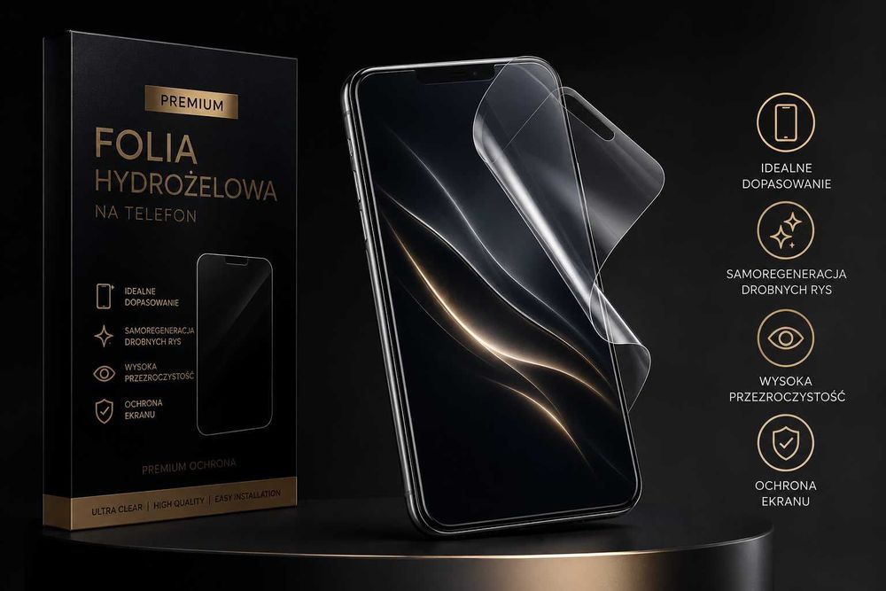 Folia hydrożelowa pouliretan do Samsung Galaxy M06 / zestaw do montażu / wycinana na wymiar z plotera!