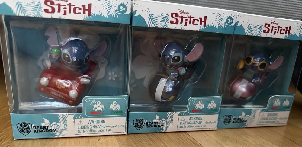 Zestaw 4 figurek Stitch nowe
