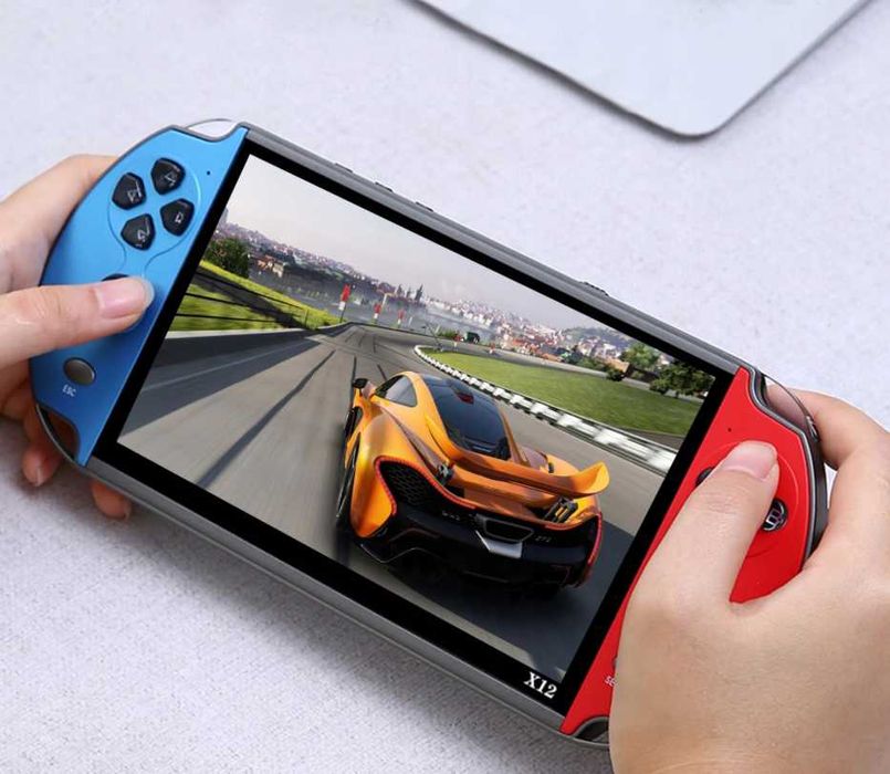 Mini Konsola Retro X12 8GB 1000 Gier Przenośna Mini PL Menu - OKAZJA