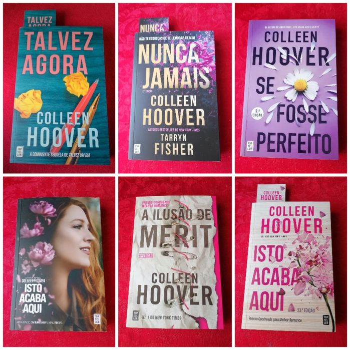 23 livros Colleen Hoover-NOVOS-Desde 7,90€-Portes grátis-ler descrição