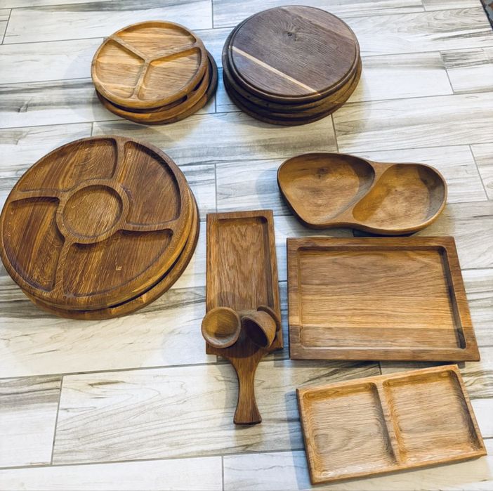 Посуд різний, різні матеріали