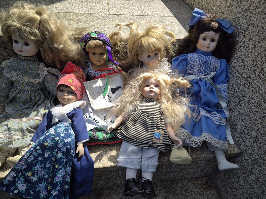 Vendo bonecas de porcelana