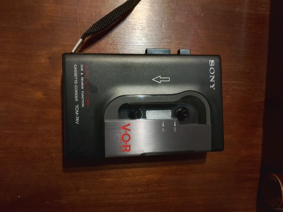 Leitor e Gravador de Cassetes Áudio Sony