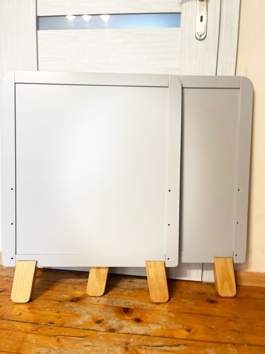 Łóżeczko drewniane dla niemowlaka i dziecka Kinderkraft Nico + Materac